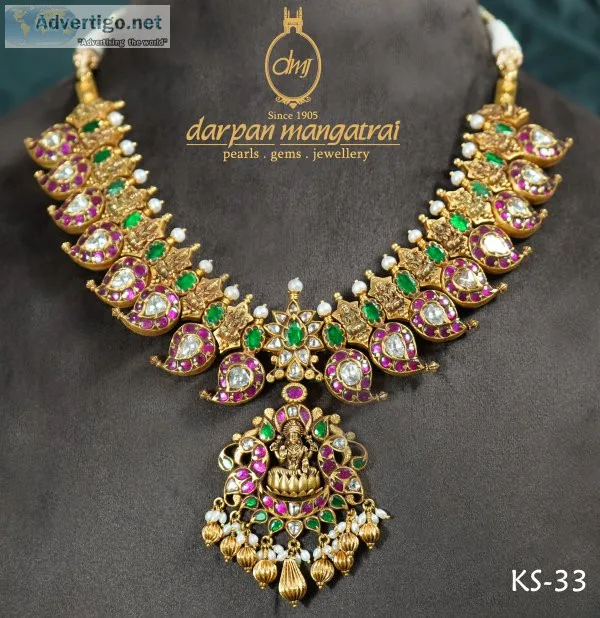 Pearls jewellery, pearl set online - darpan mangatrai