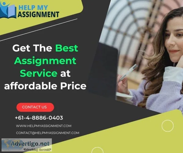 Get The Best Assignment Service at affordable Price