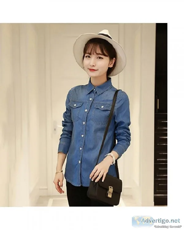 New Women Spring Summer Fashion Casual Button Decoration Long Sl