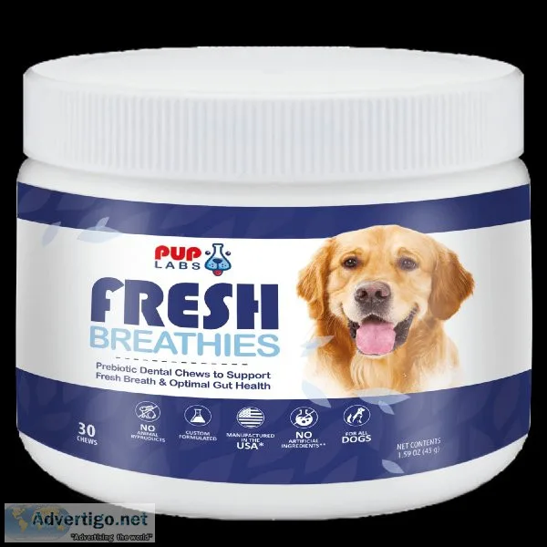 Fresh Breathies  PupLabs (Official Website) 15% off 