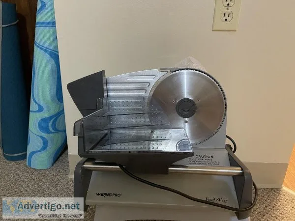 WARING PRO FOOG SLICER
