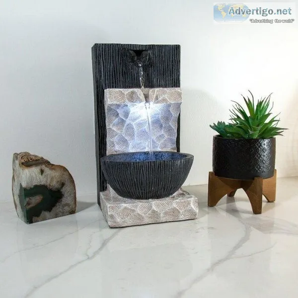 Eirwyn Resin Fountain With light