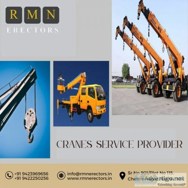 Choose the best cranes service provider in nashik