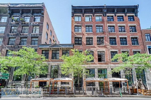Restaurant unique atmosphere for sale in Old Montreal
