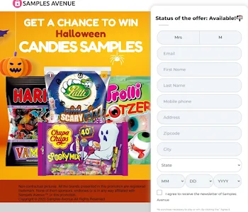 Enter for You Win Beg of Halloween Candy