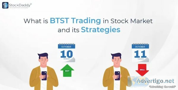 What is btst trading and its strategy in stock market?
