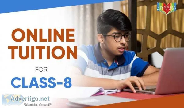 Enroll now in Online Tuition Centre for Class 8  Ziyyara