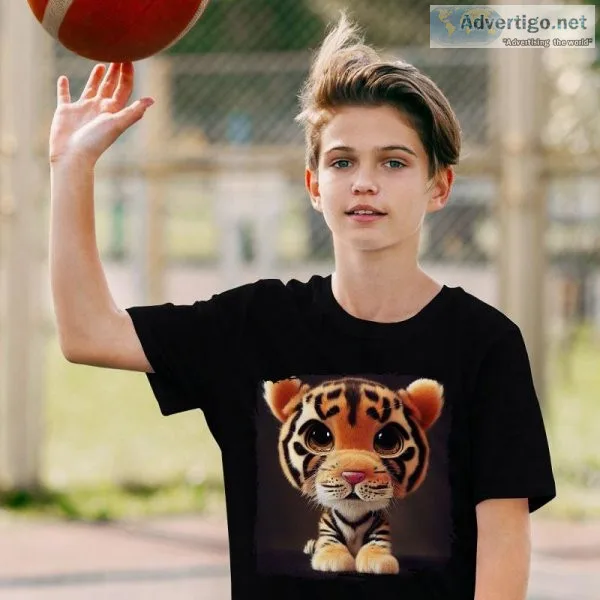 Zoo Animal Tee Shirt for Kids