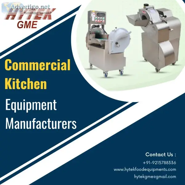 Commercial kitchen equipment manufacturers | hytek food equipmen