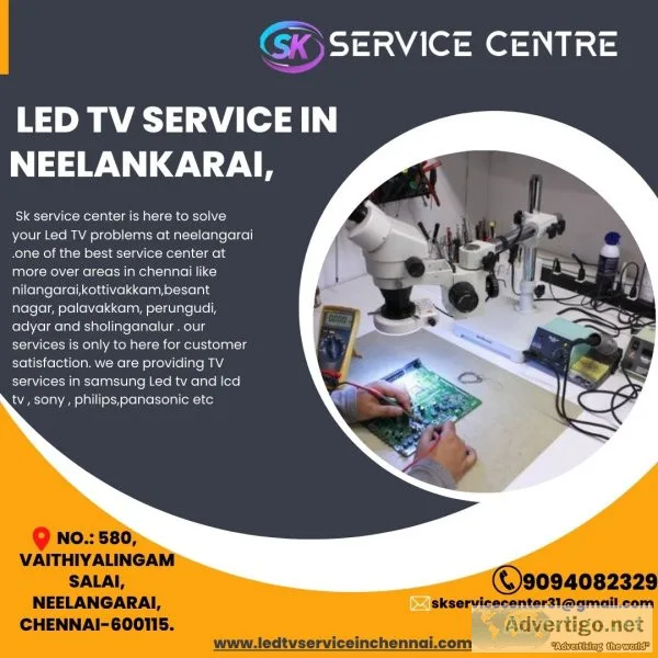 Led tv service in neelankarai