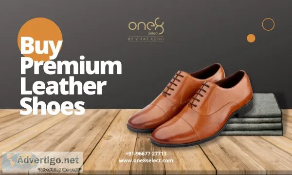 Formal leather shoes for men
