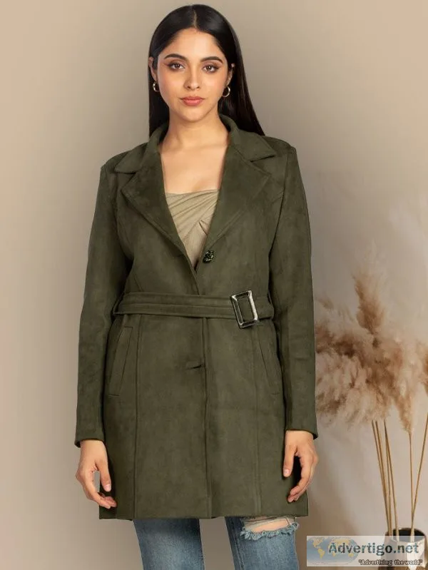 Shop for premium women long coats online india at beyoung