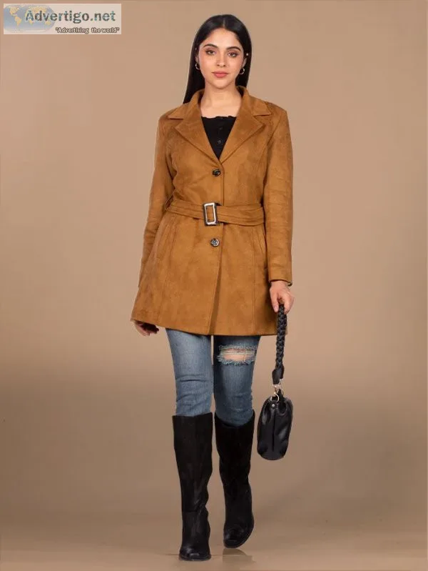 Shop for premium women long coats online india at beyoung