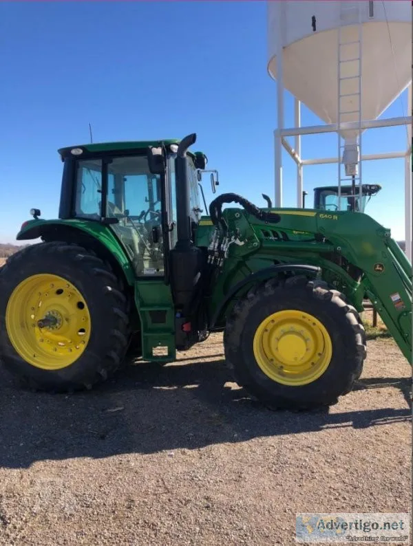 2021 John Deere 6155M Tractor For Sale In Howe Texas 75459