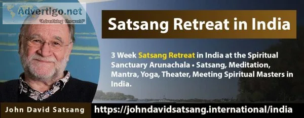 A journey to your self ? india satsang reatreat 2023 ? more info
