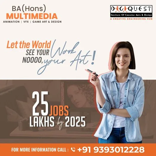 Digiquest | degree in multimedia & animation courses in hyderaba