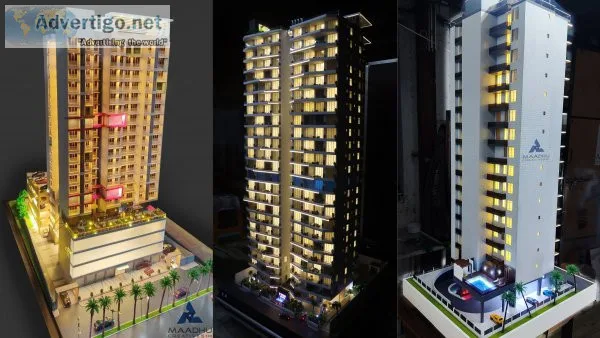 Amazing miniature model making services in mumbai - maadhu creat