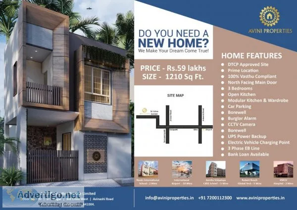 3 bhk 1200 sft with single carpark semifurnished villa 