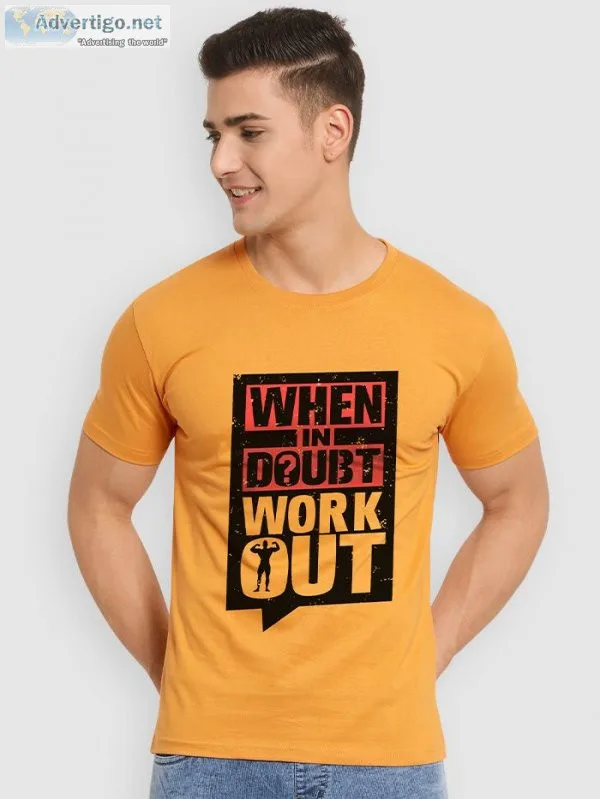 Order groovy gym t shirts online | beyoung | upto 70% off