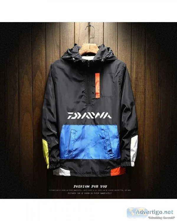 New Daiwa Men Gamakatsu Autumn Hoodies Breathable Mens Casual Ja