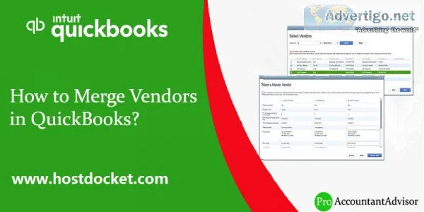 How to merge vendors in quickbooks?