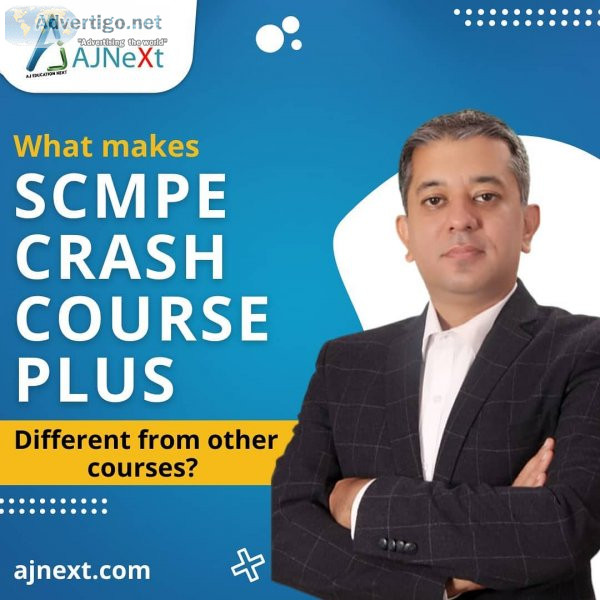Best scmpe crash course plus by ca anuj jalota - aj next