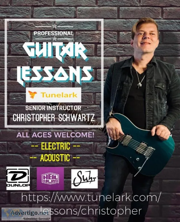 Guitar Lessons by Christopher Schwartz (online)