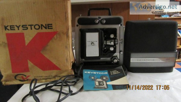 1964-Vintage Keystone 980Z Automatic 8MM Movie Projector