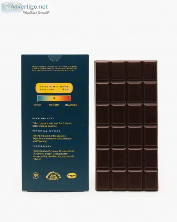Buy golden teacher psychedelic chocolate bar online