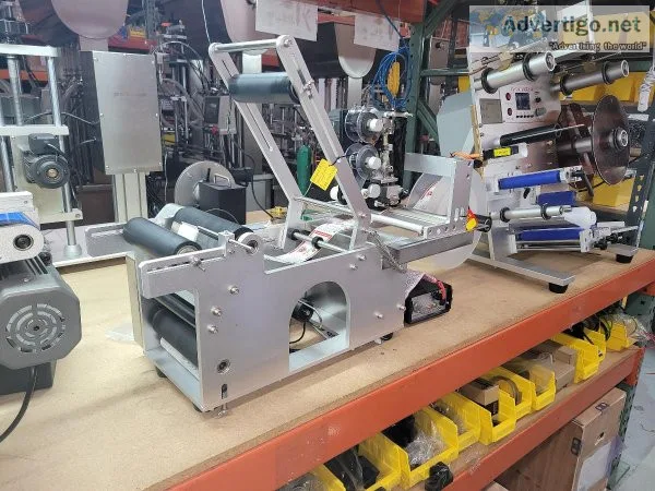 Round Label Machine Semi-Auto 04333