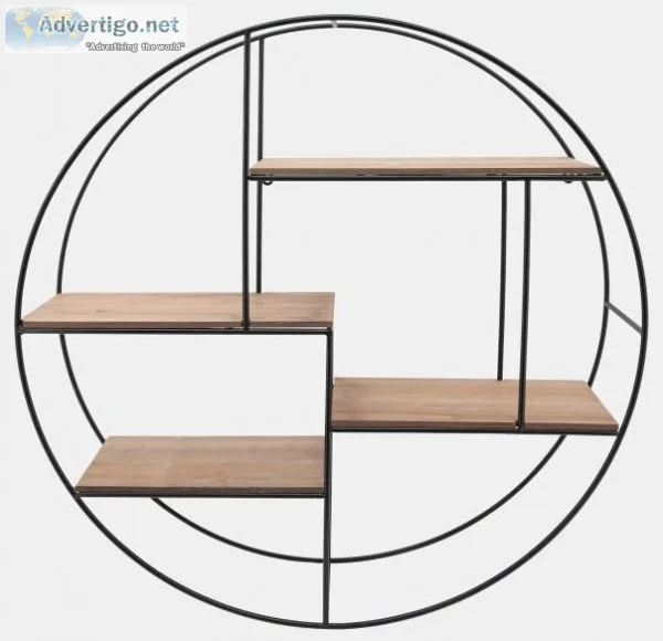 MetalWood Wall Shelf