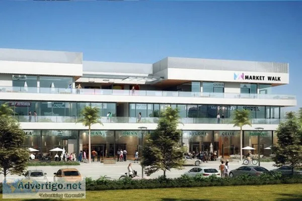 Vatika market walk 82a luxury commercial project