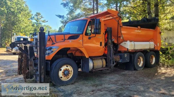 2012 International 7600 Workstar with Sander Body