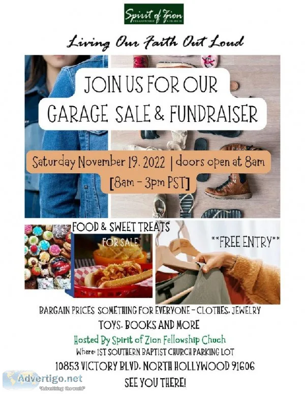 Community Garage SaleFundraiser