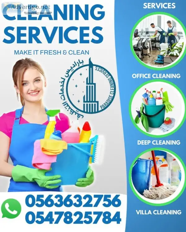 Deep cleaning services part time maids #cleaningservices