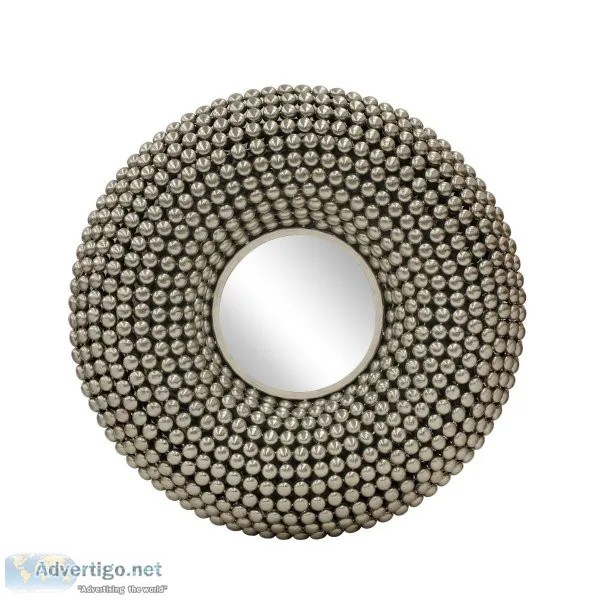 Metal Bubbles Wall Mirror