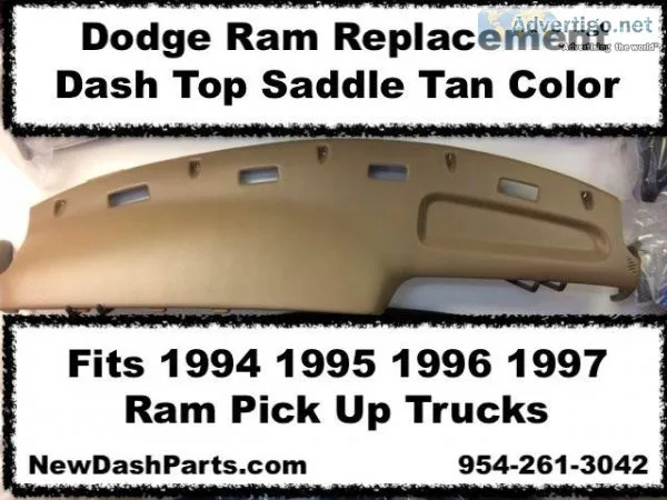 Tan Replacement Dash Top Fits Dodge Ram Pick Up 94-97