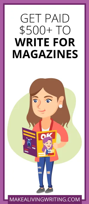 Write Articles for Magazines (312.00 per day)