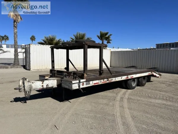 1989 WISCONSIN R-25 EQUIPMENT TRAILER 66901226