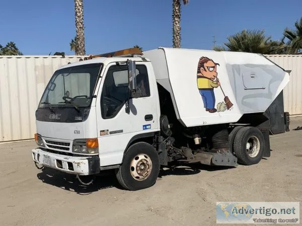 1997 GMC W4 FORWARD SWEEPER TRUCK 17301226