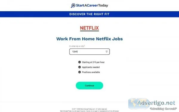 Work from Home Netflix