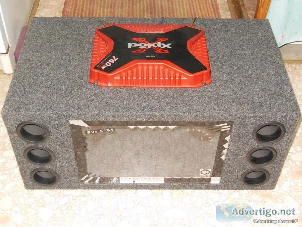 Sony Xplod Amps and Subs