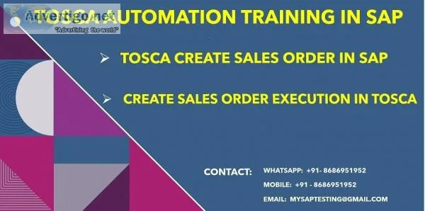 Tosca Training with SAP Modules