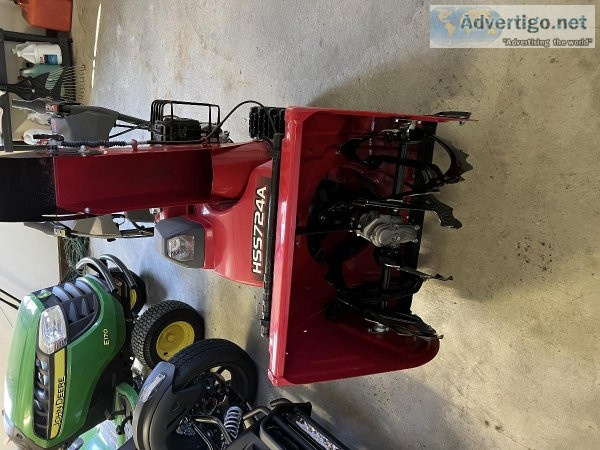 Used 2017 Honda Track Snowblower