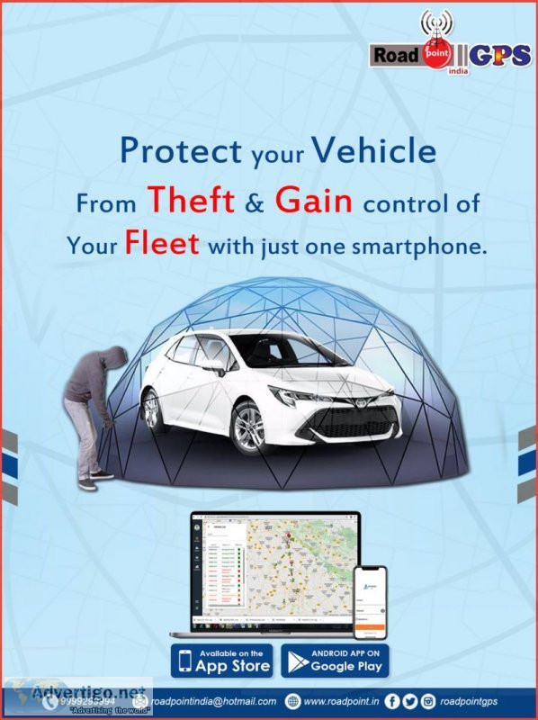 Vehicle tracking system for transport