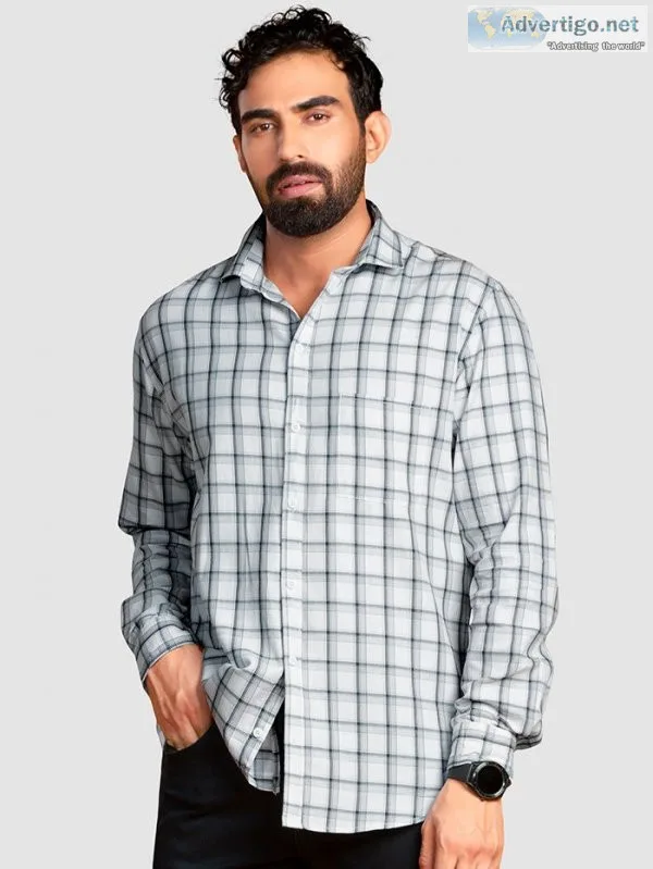 Premium cotton shirts online | white shirt for men | beyoung