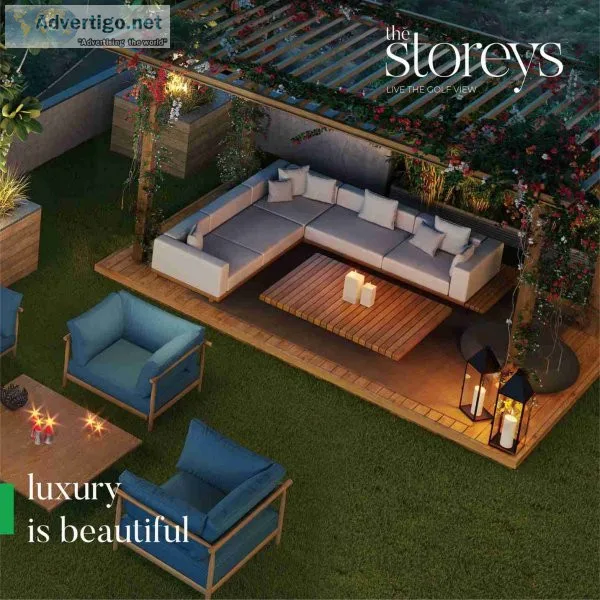 Luxurious properties in ahmedabad - the storeys live the golf vi
