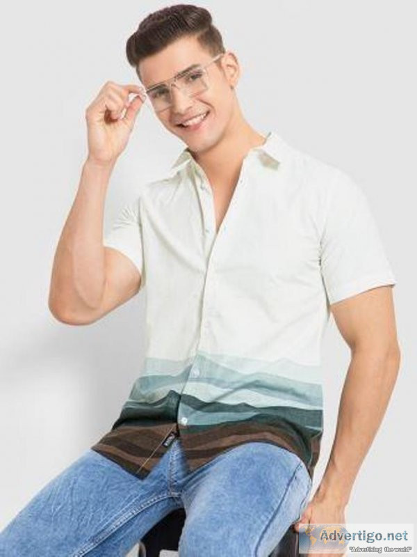 Premium cotton shirts online | white shirt for men | beyoung