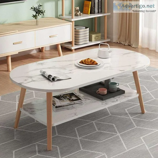 Nordic Coffee Table [Oval Shape]