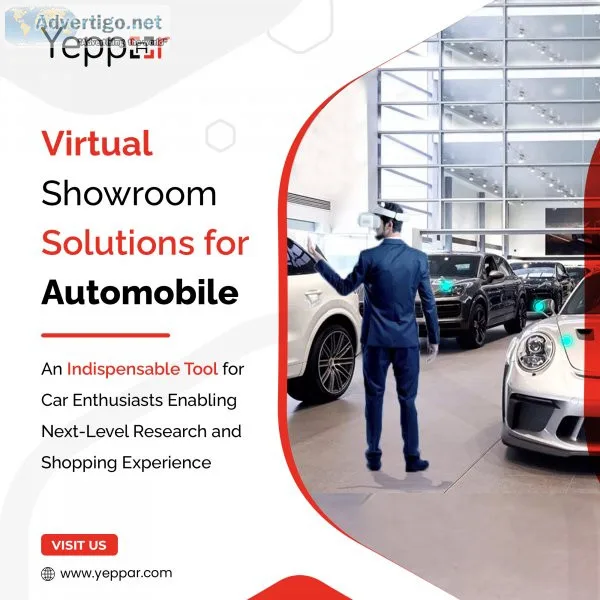 Virtual reality showroom